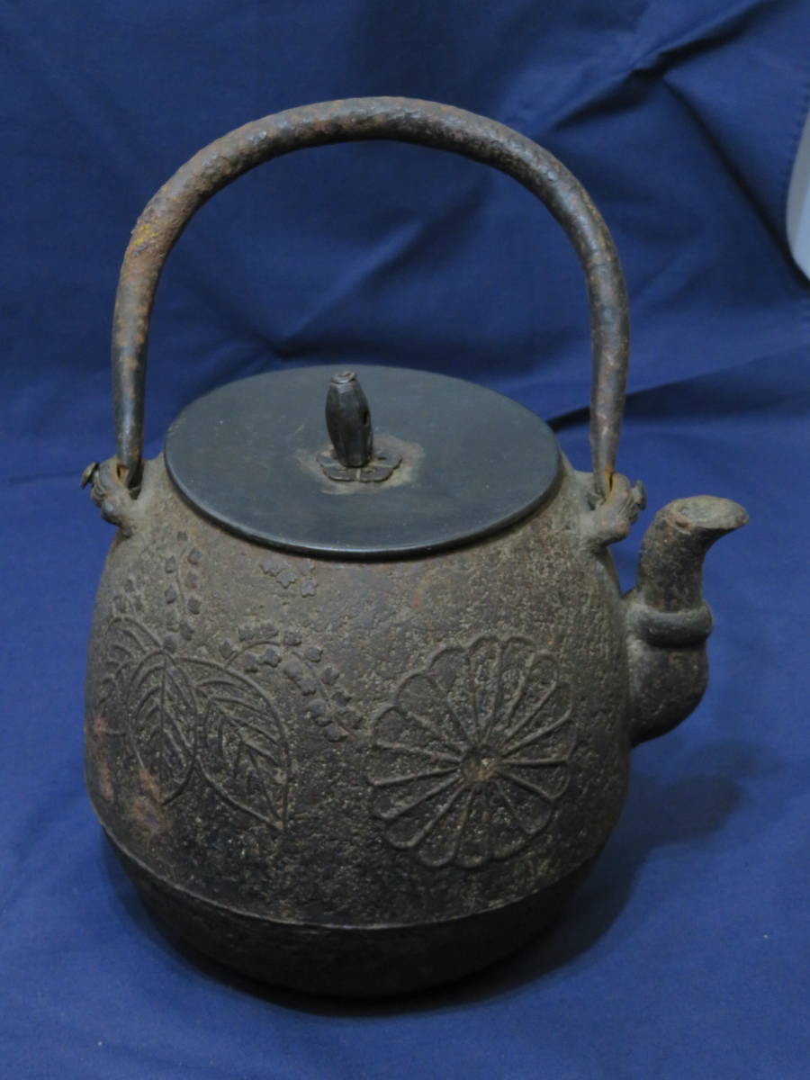 鉄製 鉄瓶　龍口　龍文堂造　小ぶり 龍文堂 - Yahoo!オークション 龍文堂の中古品・新品・未 龍文堂」の