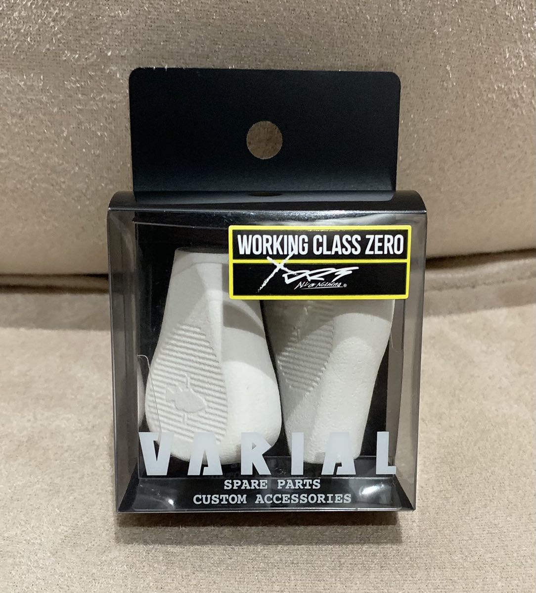 送料込 DRT VARIAL flat knob wcz バリアル フラットノブ WHITE ホワイト