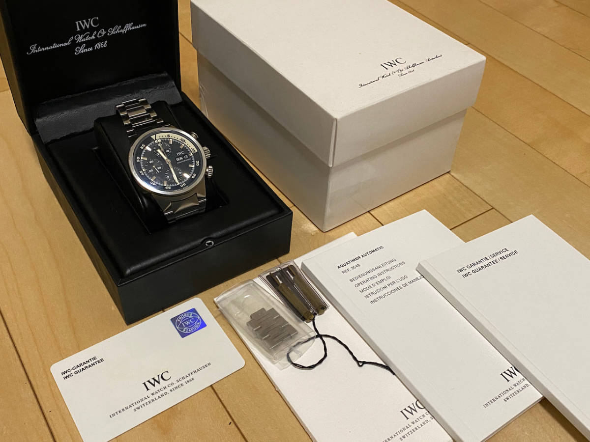 IWC アクアタイマー クロノグラフ IW371928 国際保証書あり