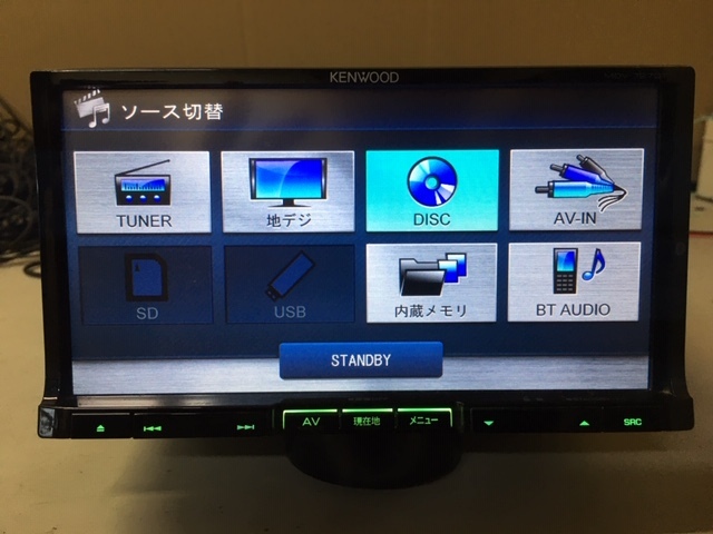 ○ケンウッド○MDV－727DT○メモリーナビ