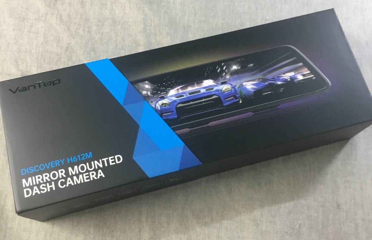 現状品 VANTOP ドライブレコーダー ミラー型 H612M 【公式通販】