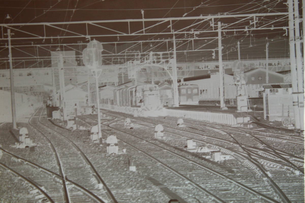 Z21△鉄道写真ネガ ベタ焼き付 6枚 昭和40年8月25日 小田急 ［1973年