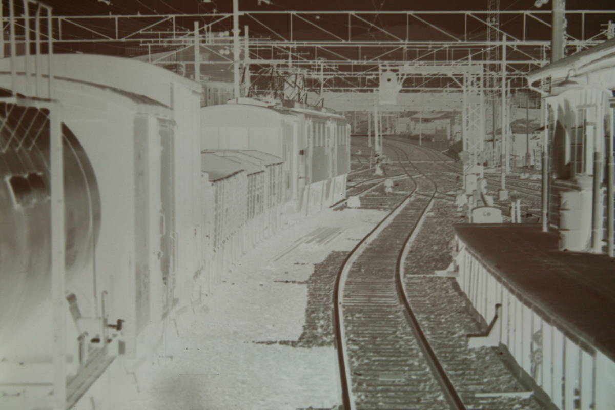 Z21△鉄道写真ネガ ベタ焼き付 6枚 昭和40年8月25日 小田急 ［1973年