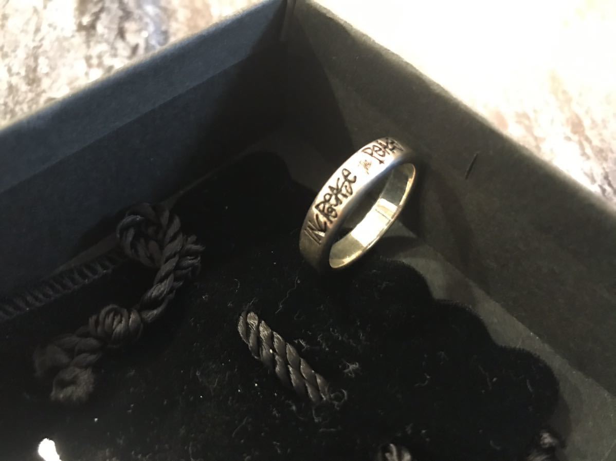 ☆送料込☆希少☆激レア☆ stussy increase the peace リング stussy 