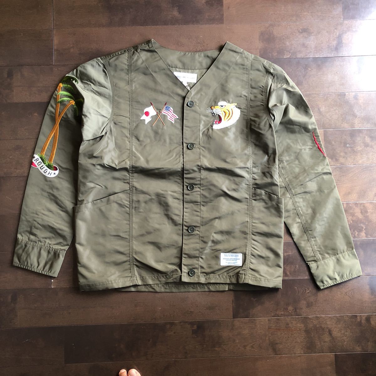 Rugged ROUGH ジャケット ナイロン 中古・古着通販Rough (ラフ・アンド 