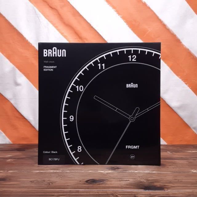 Braun × Fragment  BC17BFU 完売品 Braun × Fragment BC17BFU 完売品 FRAGMENT（掛時計/柱時計）のフリマ