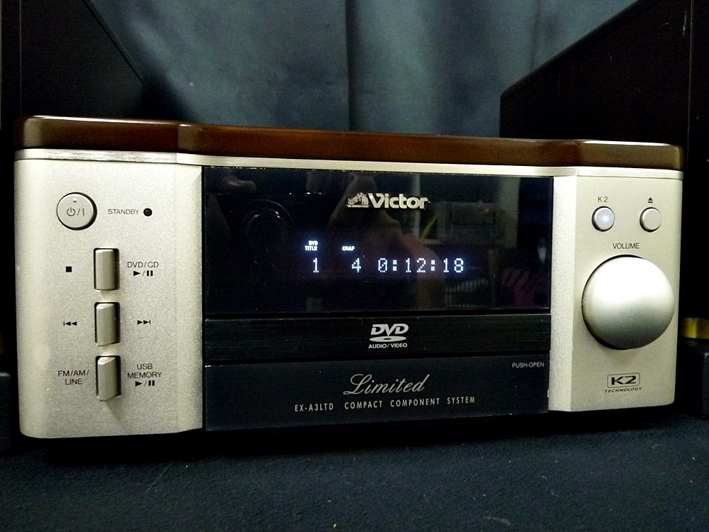 □Victor/ビクター システムコンポ CA-EXA3LTD ウッドコーン 【公式通販】