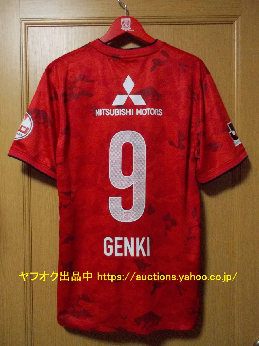 【即決・送料無料】NIKE正規品 浦和レッズ 2014 原口元気 ホーム半袖ユニフォーム XLサイズ カモフラユニ 迷彩 URAWACAMO 934-0