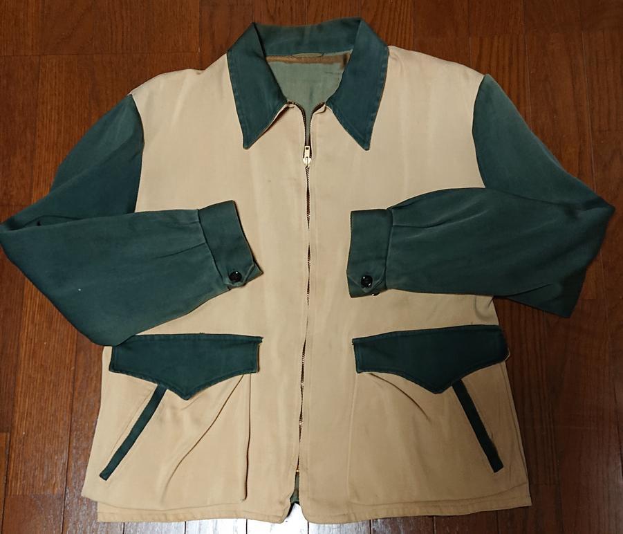 50’ｓ　40’ｓ　ギャバジャン　スポーツジャケット　ワークジャケット