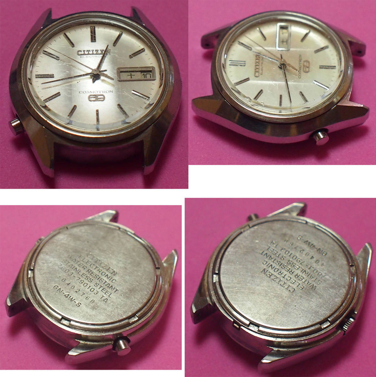 シチゼン CITIZEN COSMOTRON 7806電磁テンプ 腕時計 稼働 Yahoo 