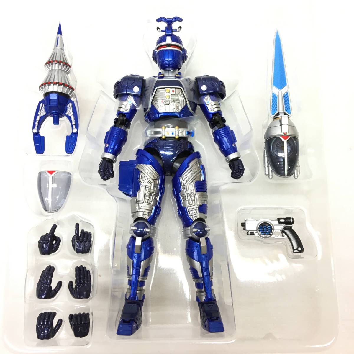 玩202 バンダイ S.H.Figuarts ブルービート 重甲ビーファイター 