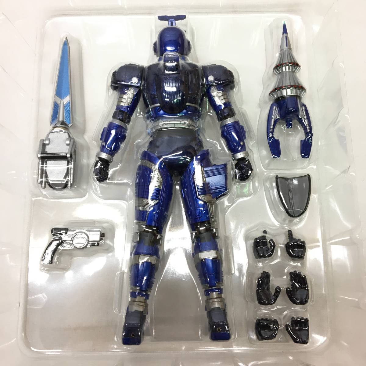 玩202 バンダイ S.H.Figuarts ブルービート 重甲ビーファイター 
