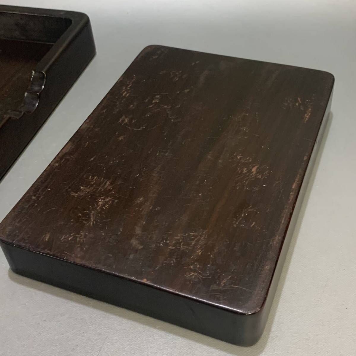 黒檀の硯箱　箱入り未使用品 2026年最新Yahoo!オークション 黒檀の中古品・新品・未 -硯箱 紫檀 梅