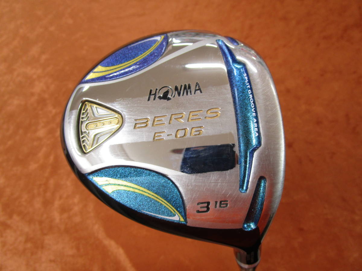 ホンマ E-06 - BERES FW 7w ウッド HONMA 美品‼ 22° メルカリ | WOOD