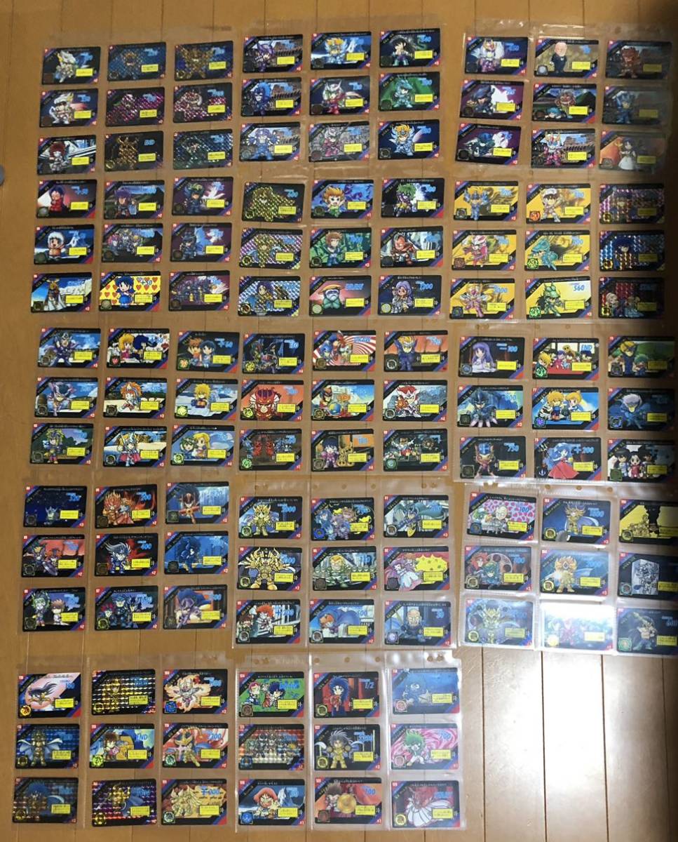 セイントパラダイスACT1～3全126枚フルコンプ SD聖闘士星矢カードダス 