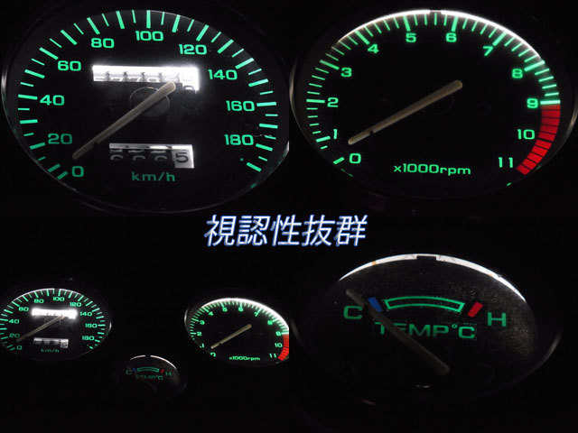 ☆CB1000SF SC30 超高輝度 メーター球 フルLEDセット 白色(ホンダ用