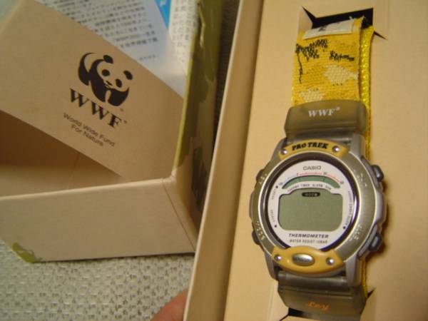 □PRO TREK WWF限定プロトレック ワラビー PRL-10WVJ-9T(PRO TREK 