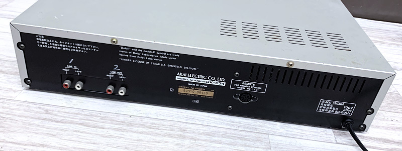□AKAI GX-F71 カセットデッキ アカイ□ アカイ GX-F71 カセットデッキ