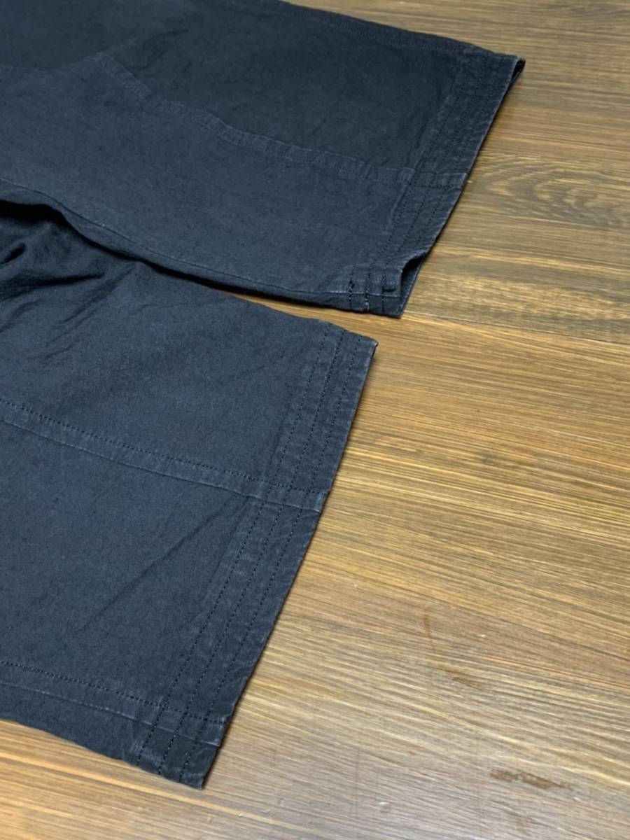 [ THE VIRIDI-ANNE] コットンリネン イージーサルエルパンツ 1 ブラック ザ・ヴィリジアン The Viridi-anne - pants スキニーイージーパンツ サイズ2