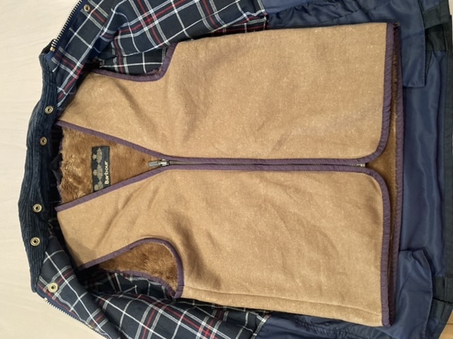 barbour bedale liner