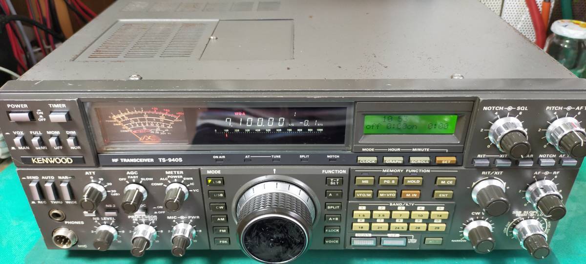 TS-940S - アマチュア無線局 JF0RRH 40年前の最高級機 退院復帰 HF