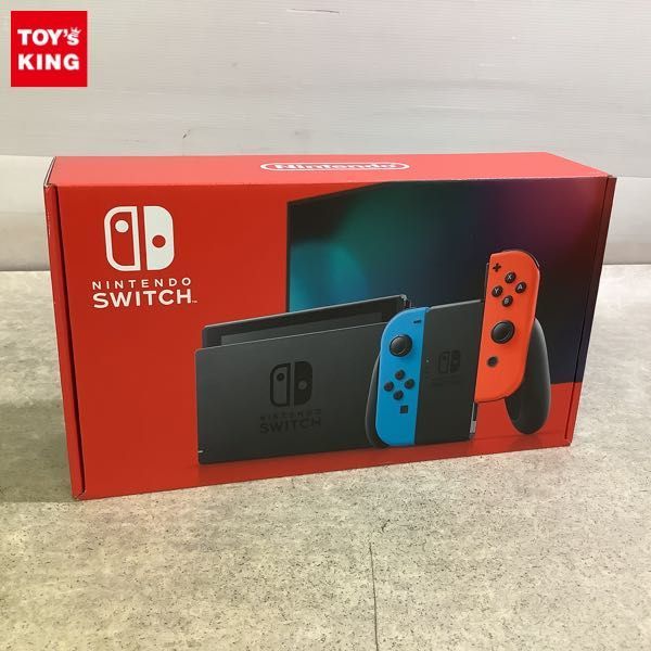 よ*】様 Nintendo SWITCH HAC-001 ネオンカラー　動作品初 1円～ 動作確認済 初期化済 Nintendo Switch 本体 HAC-001 ネオン