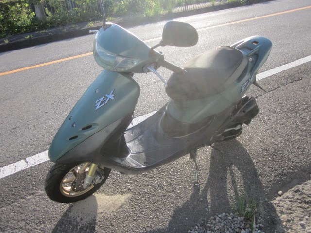 AF35 ライブディオ ZX 実働 ベース車 金キャスト＆金ホイール