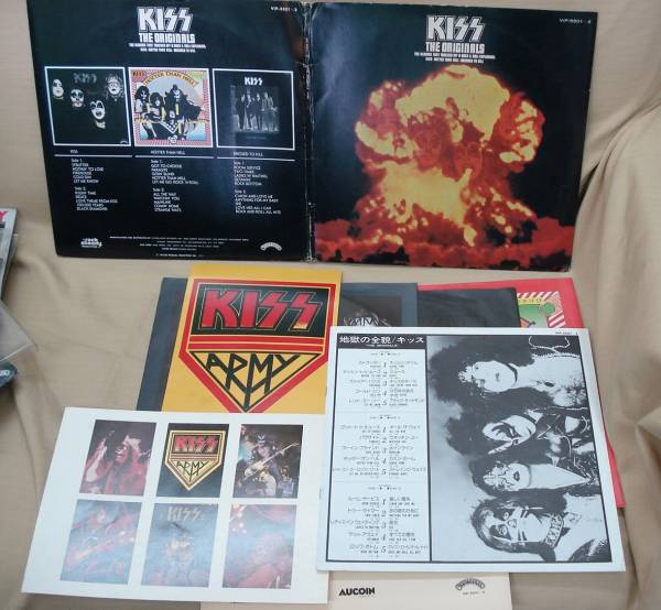 KISS 地獄の全貌 The 3LP THE - ORIGINALS originalsキッス 特典