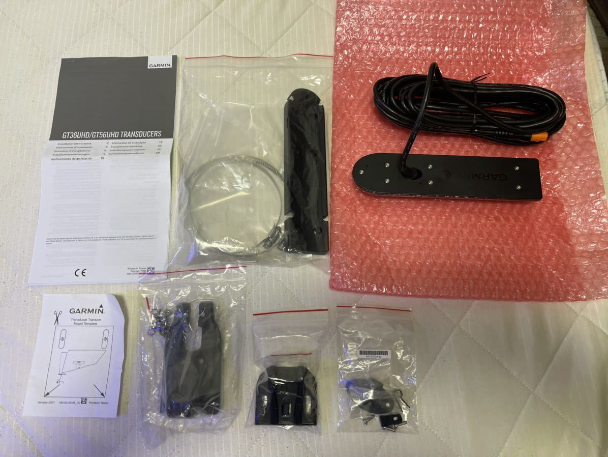 新品　未使用★ガーミン　garmin★魚探　振動子　GT56UHD-TM 12pin★ ブラックバス　海釣り　