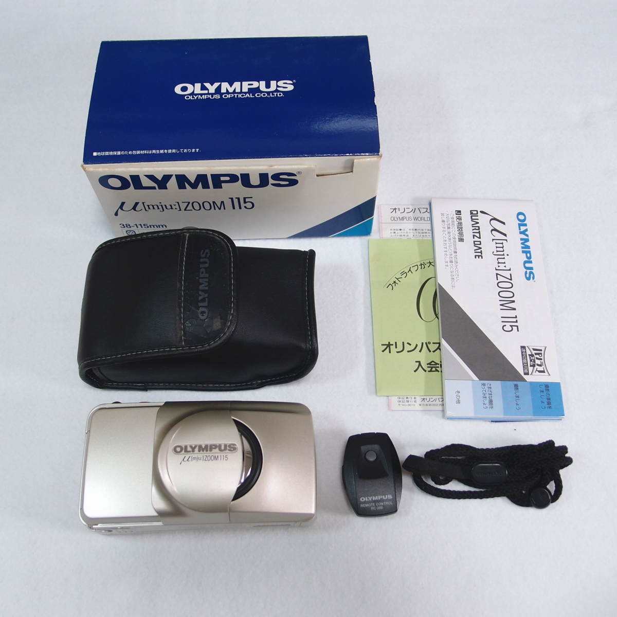 OLYMPUS ZOOM μ オリンパス ミュー Zoom DELUXE μ[mju] コンパクト