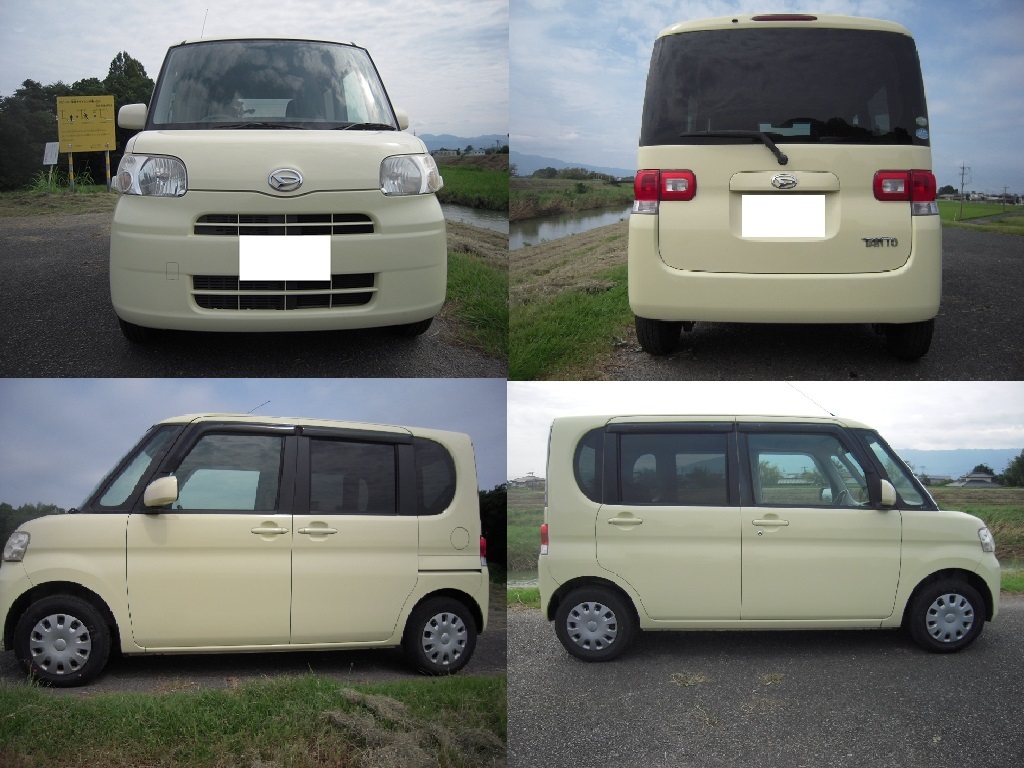 タント ダイハツ 福岡 車検2年付（R5年9月） スライドドア H22年