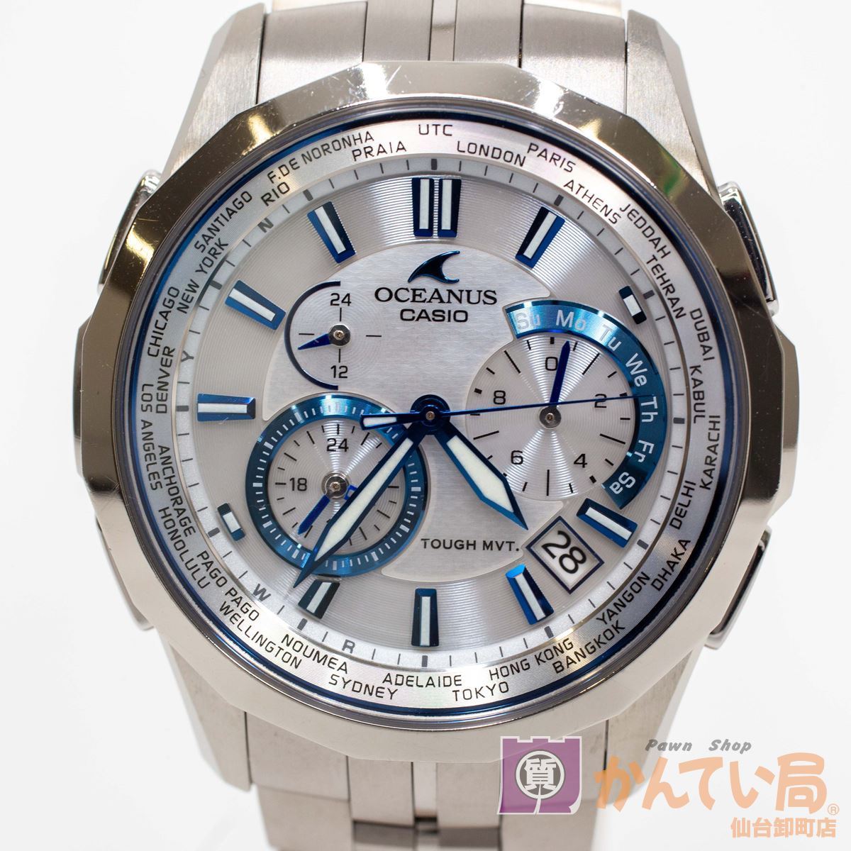 HOT，2025 003 Casio OCEANUS Manta OCW-S1400 本体のみ(OCEANUS)｜売買されたオークション情報、yahooの商品情報をアーカイブ公開 - オークファン OCEANUS