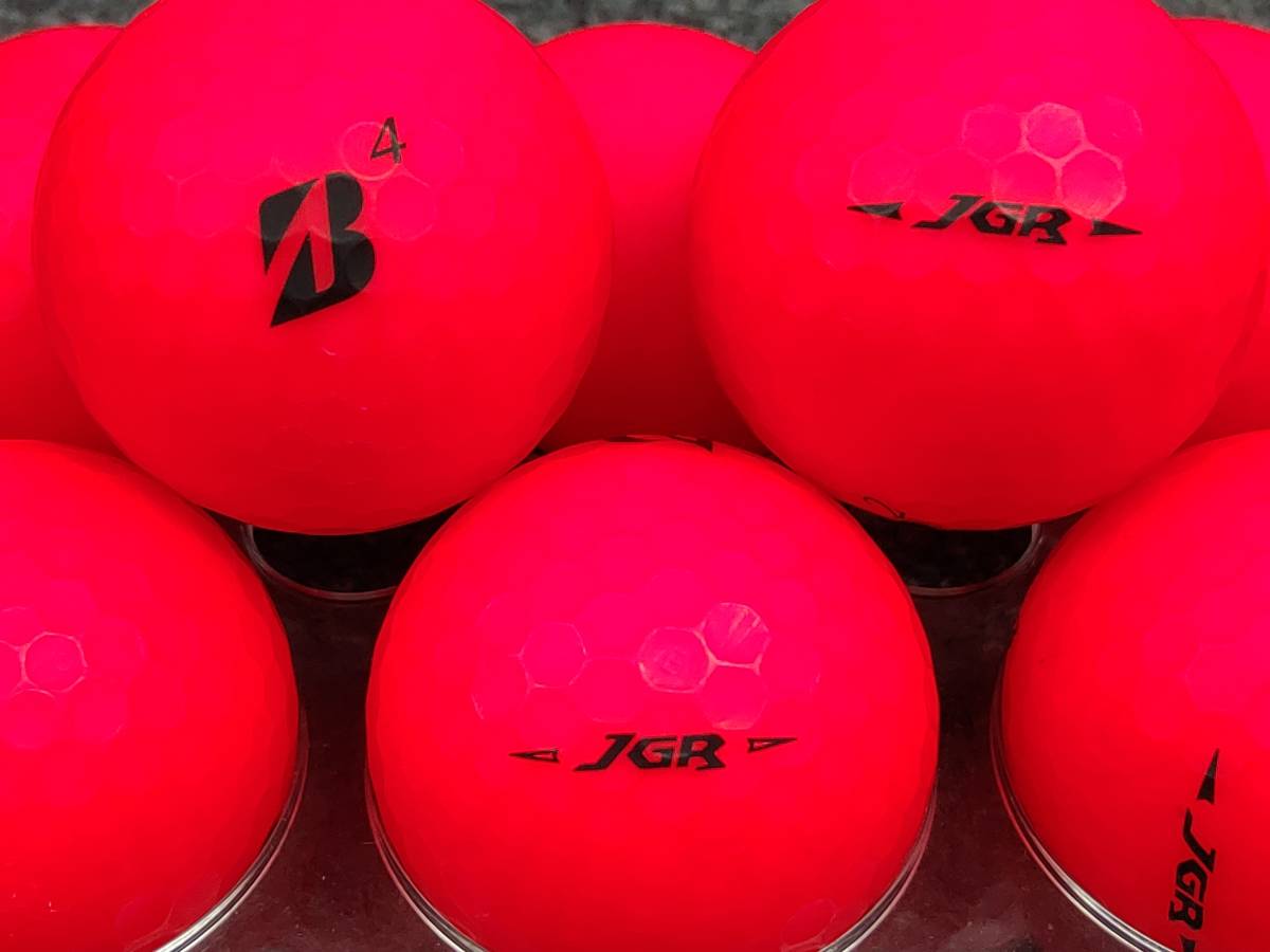 ☆高品質☆A級☆ブリヂストン TOUR JGR 年代混合 艶消しマットレッド