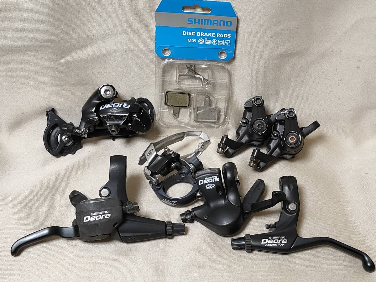 SHIMANO DEORE シマノ ディオーレ系 シフト・ディレイラー・ブレーキ