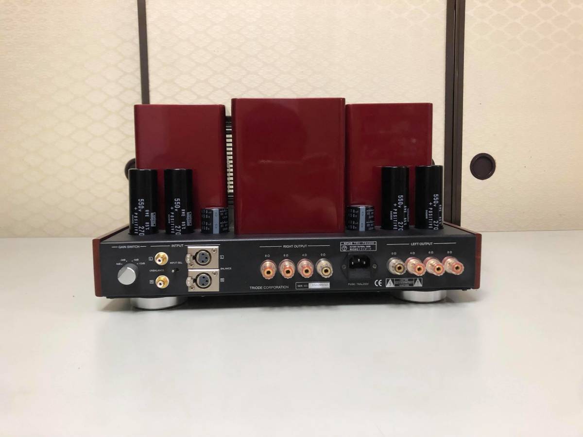 Triode　トライオード　TRV-P845SE 真空管 元箱あり　美品 TRIODE TRV-P845SE トライオード 845SE トライオード／JUNONE 真空管アンプはやっぱりいいね～！(トライオードTRV-845SE)の巻