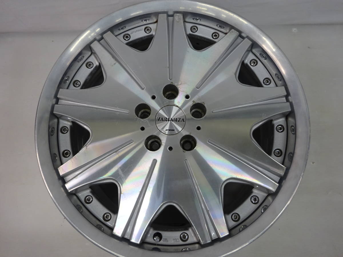 s3259N】WORK ワーク VARIANZA ヴァリアンツァ D3S 19インチ 4本 中古  