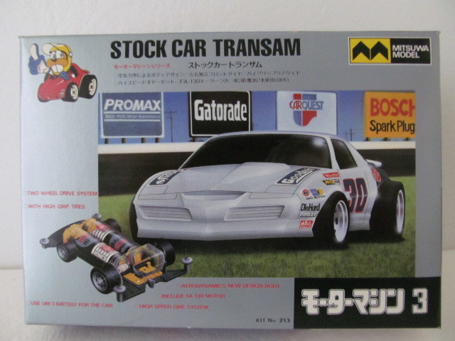 ミツワ モーターマシン３　ストックカー トランザム