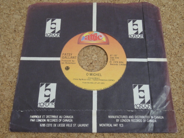 試聴可♪オリジナル！Patsy Gallant / It'll All Come Around 収録！7