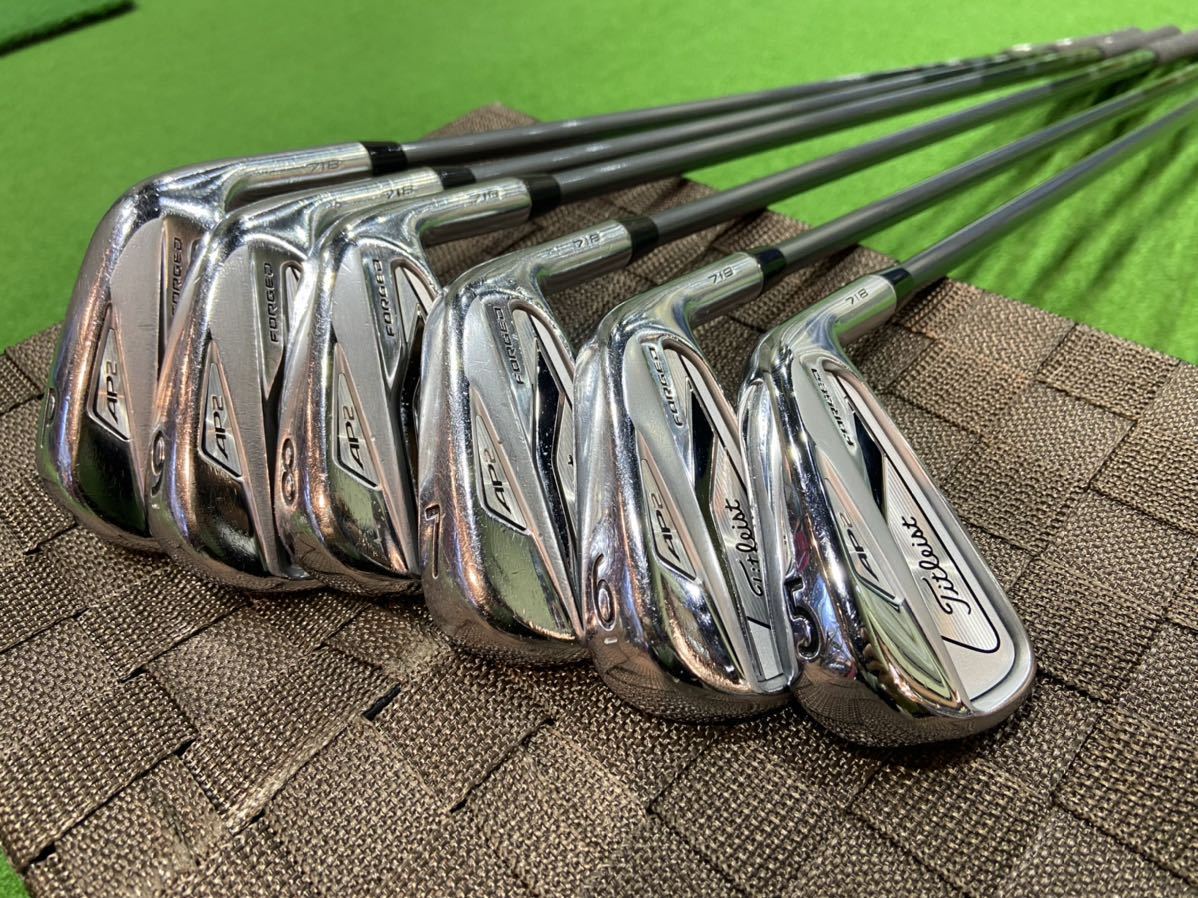 Titleist AP2 718 アイアンセット 6本セット ゴルフ クラブ