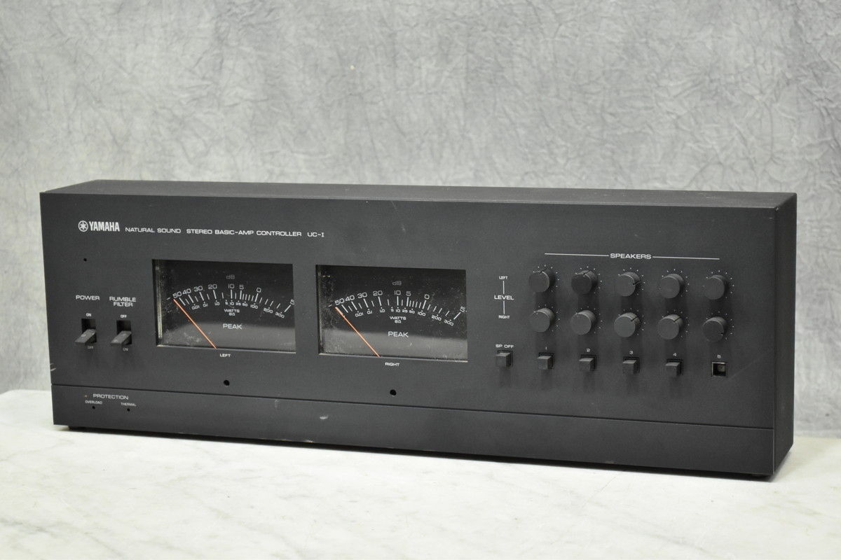 ヤマハ YAMAHA ステレオパワーアンプ B-1用 専用コントローラー UC-1【現状渡し品】