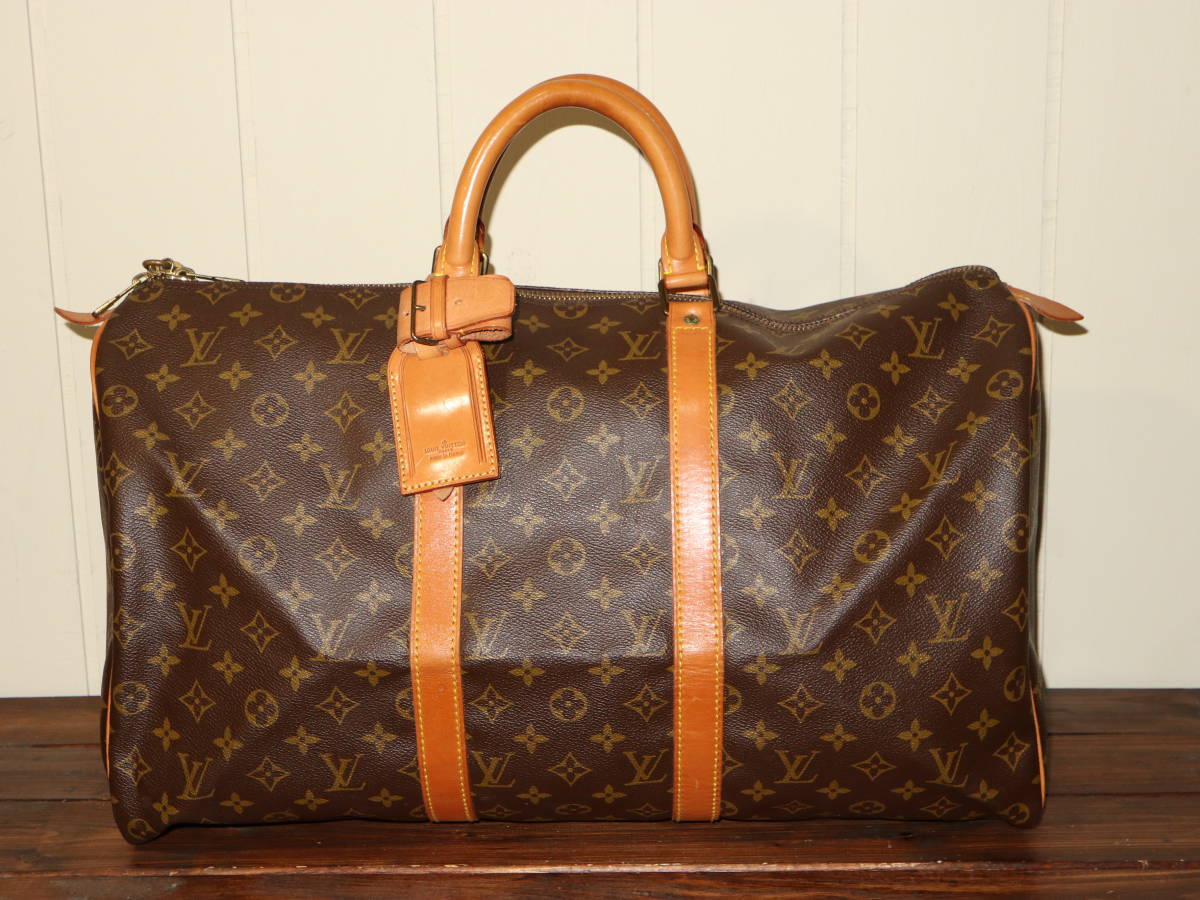 LOUIS VUITTON ルイヴィトン モノグラム キーポル50 / ボストンバッグ