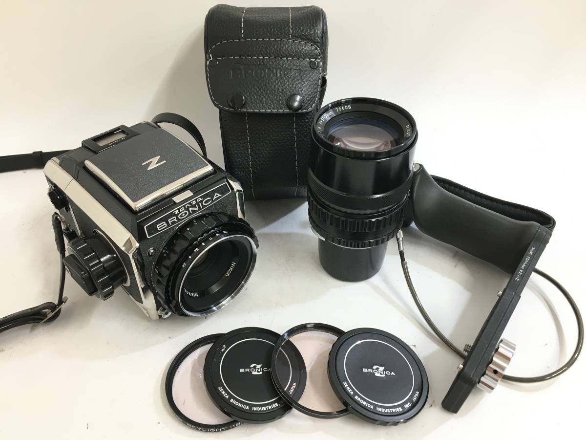 Zenza Bronica S2 75mm BRONICA ゼンザブロニカ NIKKOR-P with 後期 F2 