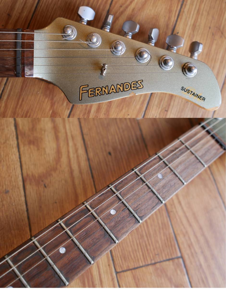 ◇FERNANDES SUSTAINER Lite/GOTOペグ/Wilkinsonブリッジ搭載 SSH