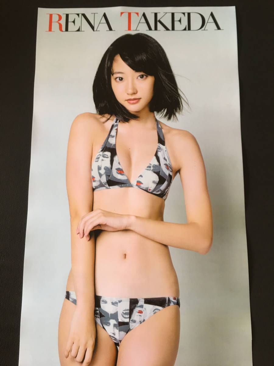 武田玲奈 等身大ポスター b 武田玲奈 等身大ポスター 2種類セット