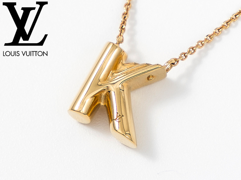 セール，高品質 BF ルイ ヴィトン LOUIS VUITTON ネックレス LV＆ME K ゴールド GP イニシャル ペンダント M61066 1円スタート 定価60 500円(ネックレス、ペンダント、チョーカー)｜売買されたオークション情報、yahooの ネックレス、ペンダント、チョーカー
