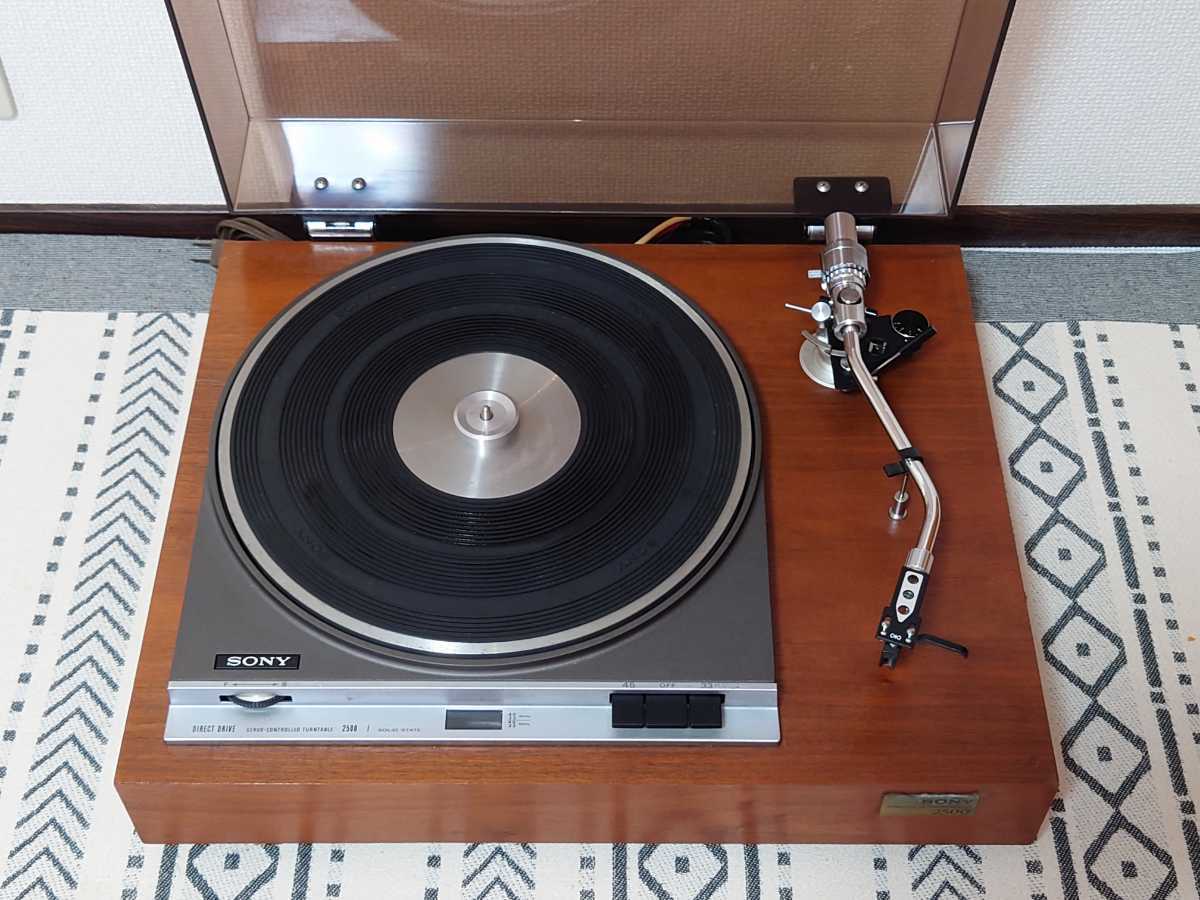 動作保証 SONY ソニー PS-4750 レコードプレーヤー ターンテーブル /O