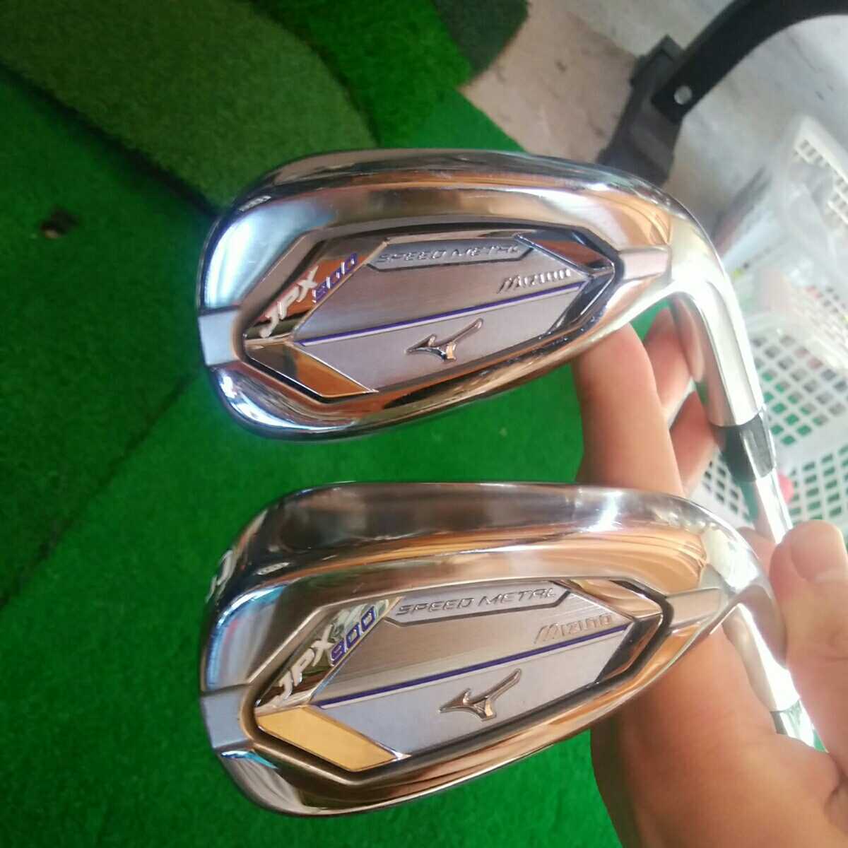 ミズノ　JPX900 スピードメタル　ＧＷ ＳＷ 二本セット　ミズノ純正シャフト119グラム　フレックスＳ