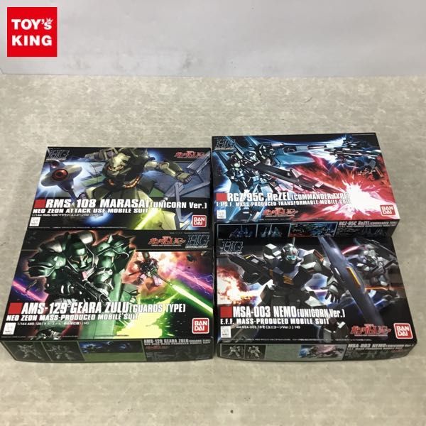  1円 HGUC 1/144 機動戦士ガンダムUC ネモ ユニコーンVer. リゼル 隊長機 他(プラモデル)｜売買されたオークション情報、yahooの商品情報をアーカイブ公開 - オークファン その他