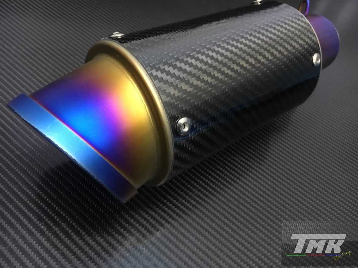 チタンサイレンサー 汎用 社外 マフラー スリップオン 不明 CBR ダエグ