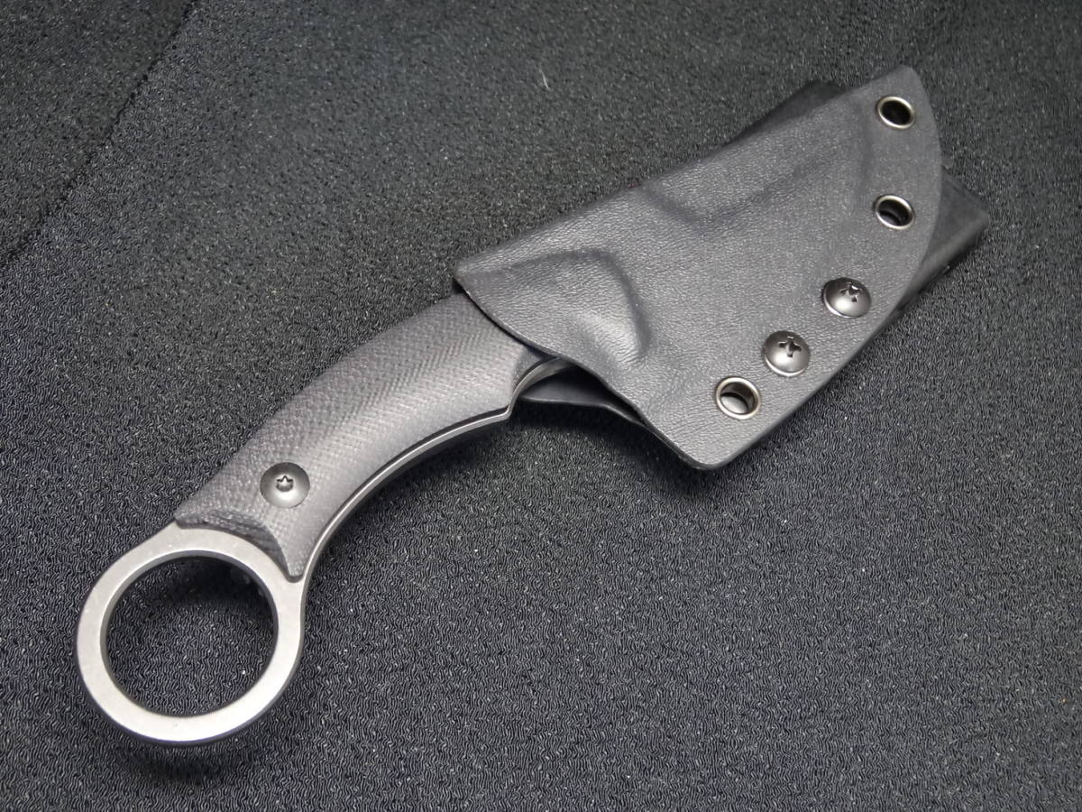 リカーブブレード カランビットナイフ 特徴的なエッジブレイク搭載 順手 も逆手 も操作性良好 D2工具鋼ブレード その他 売買されたオークション情報 Yahooの商品情報をアーカイブ公開 オークファン Aucfan Com
